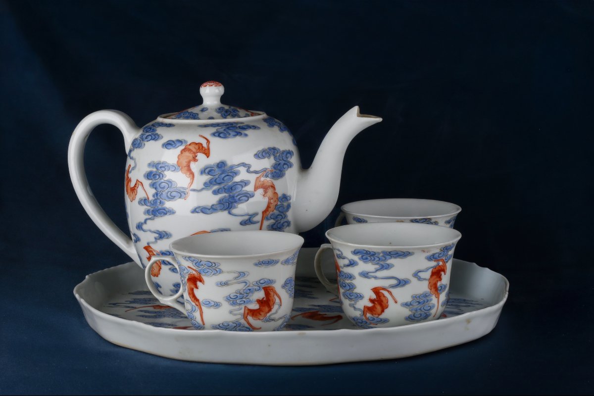 Service à thé en porcelaine de Chine -photo-2