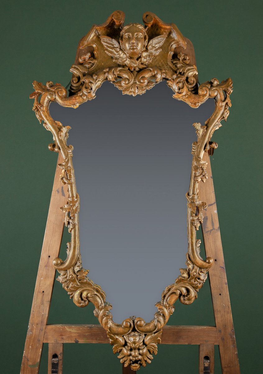 Miroir Italien d'époque XVIIIem