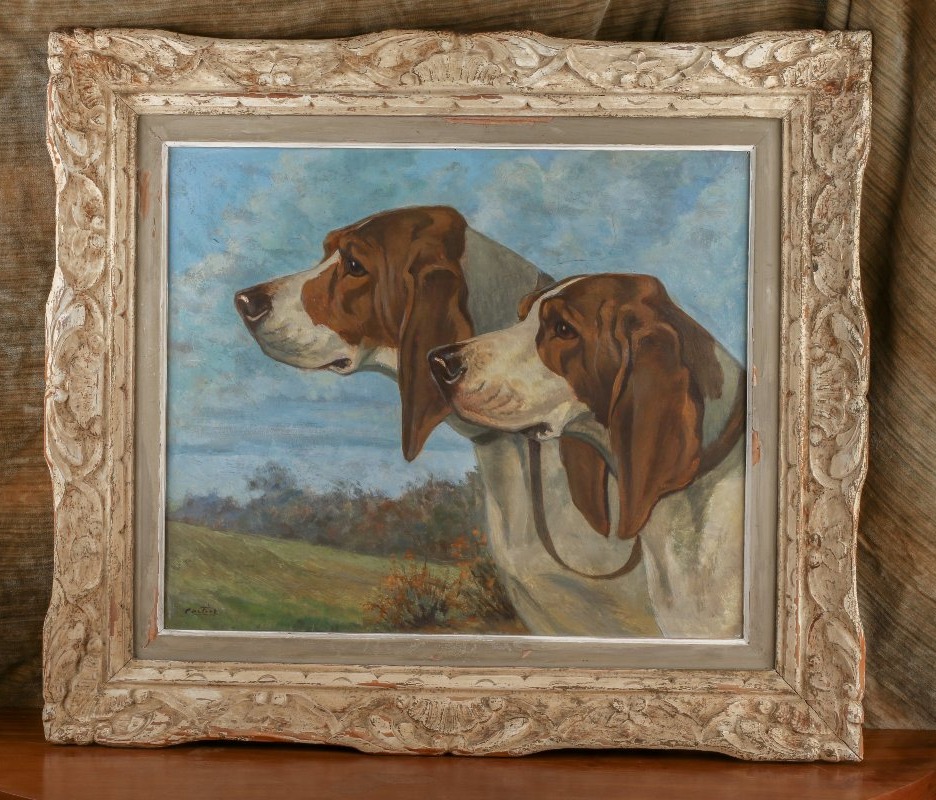 Chiens de chasse par Jacques Cartier 