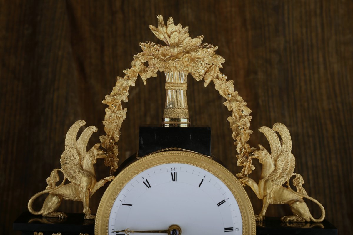 Pendule d'époque Empire -photo-5