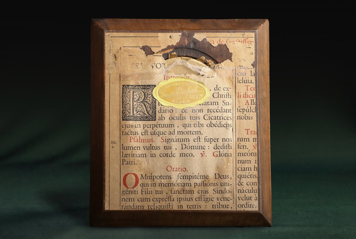 Miniature présentant La pesée des âmes d'aprés Van Der Weyden-photo-2
