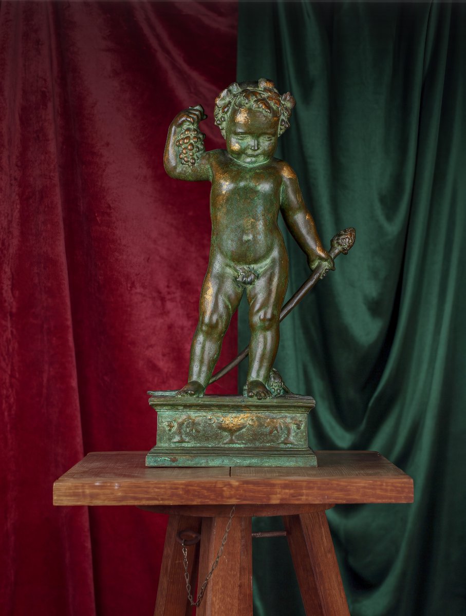 "bacchus As A Child" By Antonin Jean Paul Carlès (1851–1919)