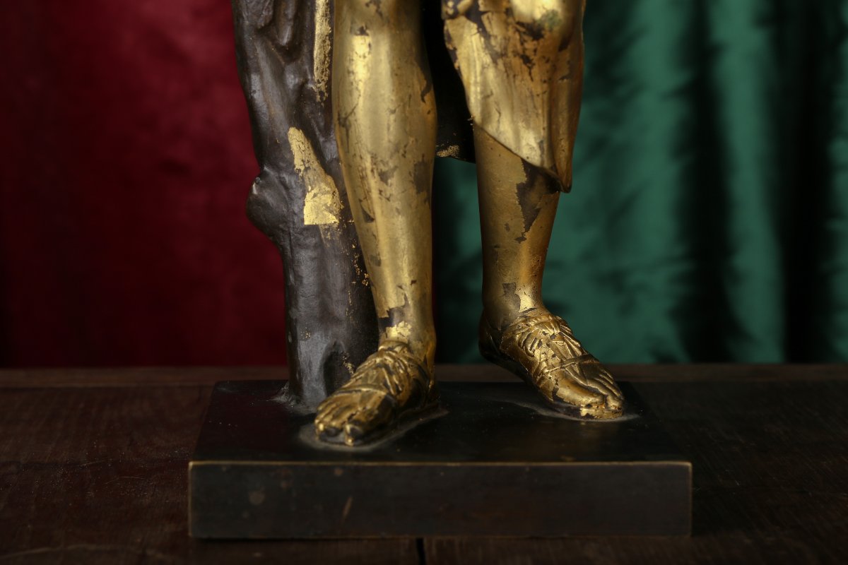Figure en bronze présentant Diane de Gabies -photo-4