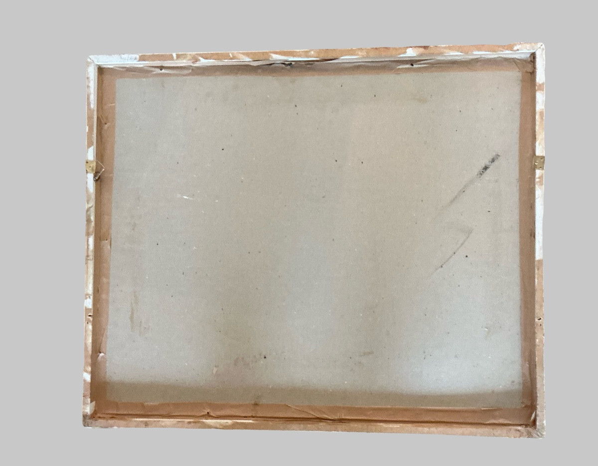 Une gravure Gouachée Orientaliste de L. LETRONNE-photo-4