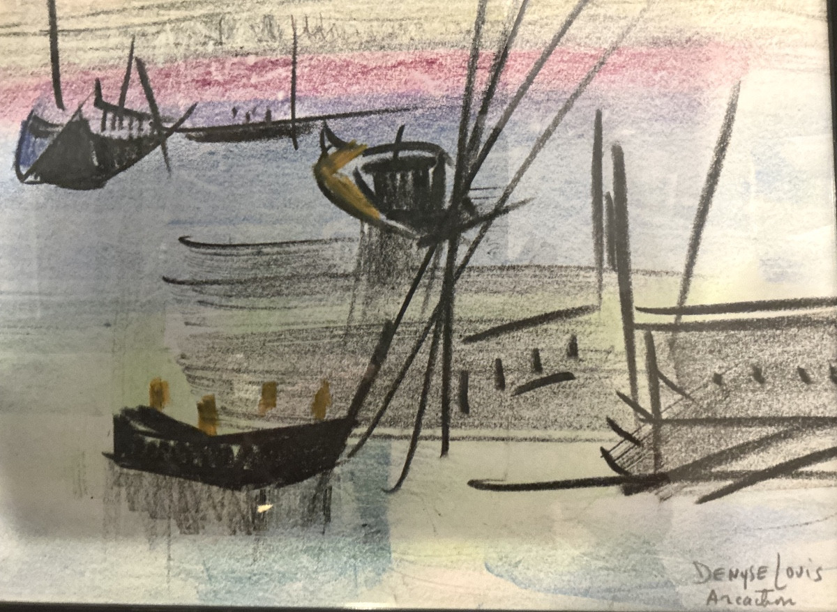 Le bassin D’Arcachon , part Denyse LOUIS-photo-2