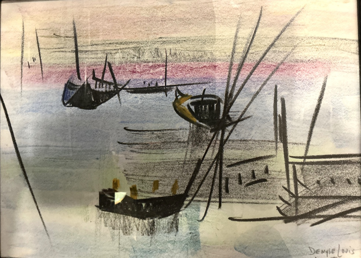 Le bassin D’Arcachon , part Denyse LOUIS-photo-3