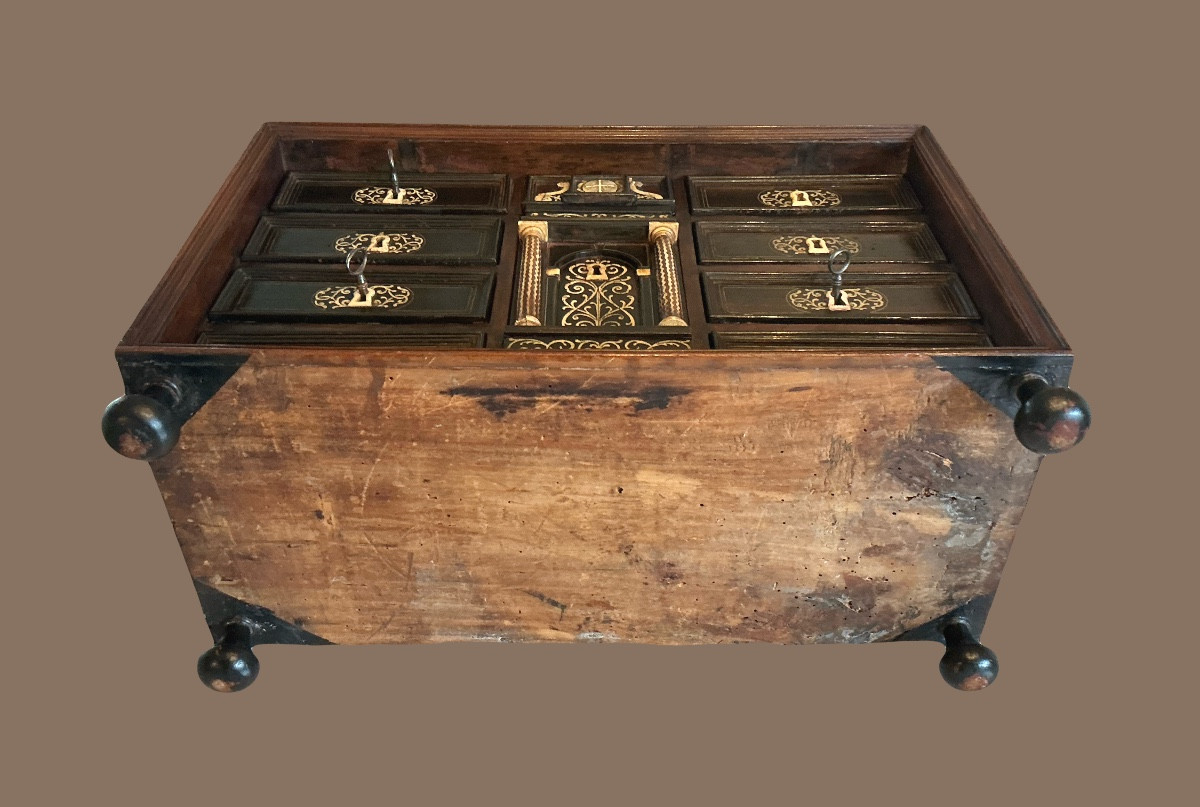Cabinet Italien du XVIII ème , à secrets…-photo-3