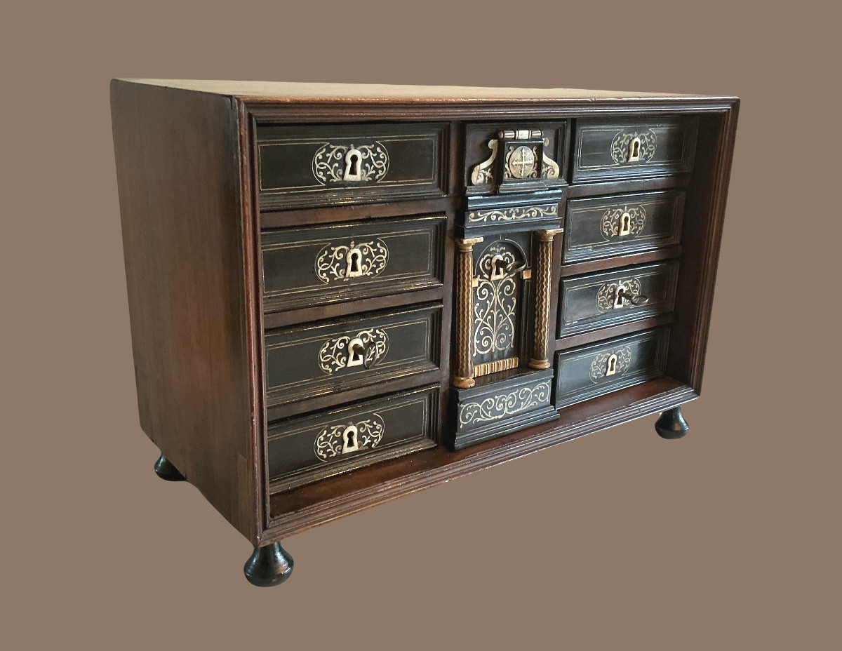 Cabinet Italien du XVIII ème , à secrets…-photo-5