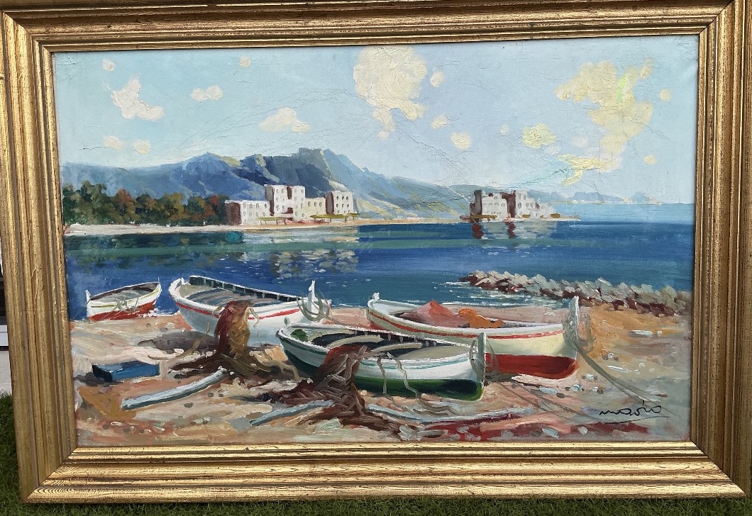 Painting: Mediterranean Sea 