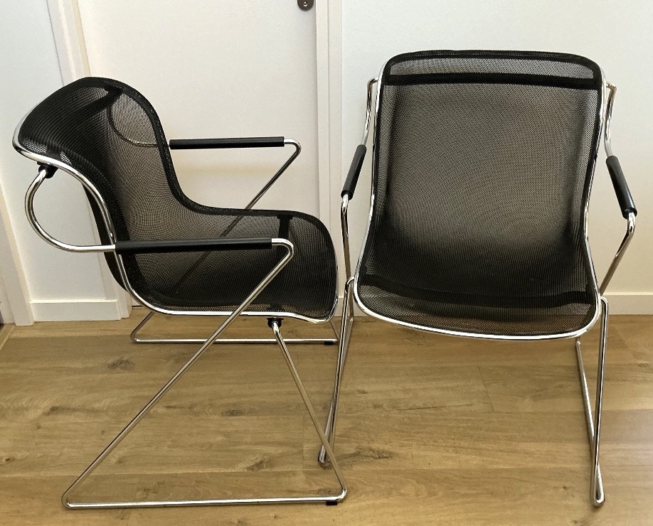 Two Pollock Armchairs, Penelope Model.-photo-2