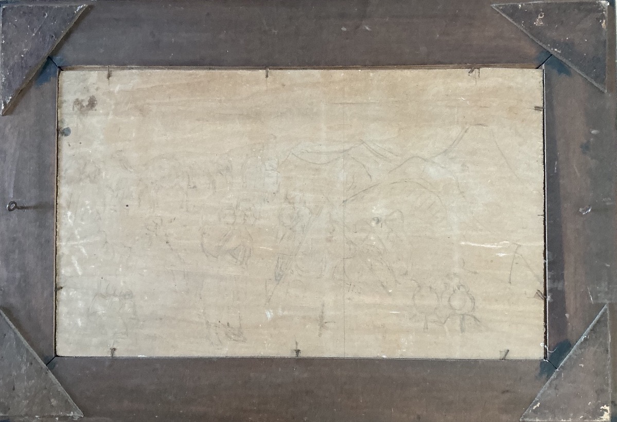 Tableau orientaliste ,signé Baffir-photo-1