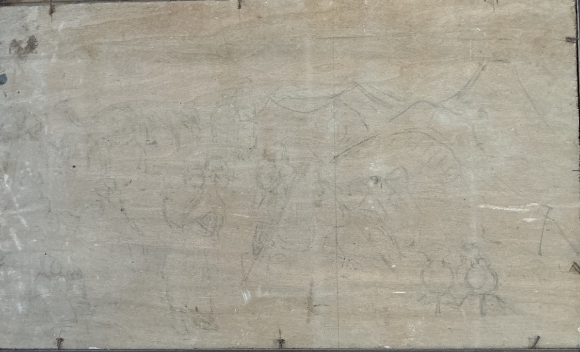 Tableau orientaliste ,signé Baffir-photo-2