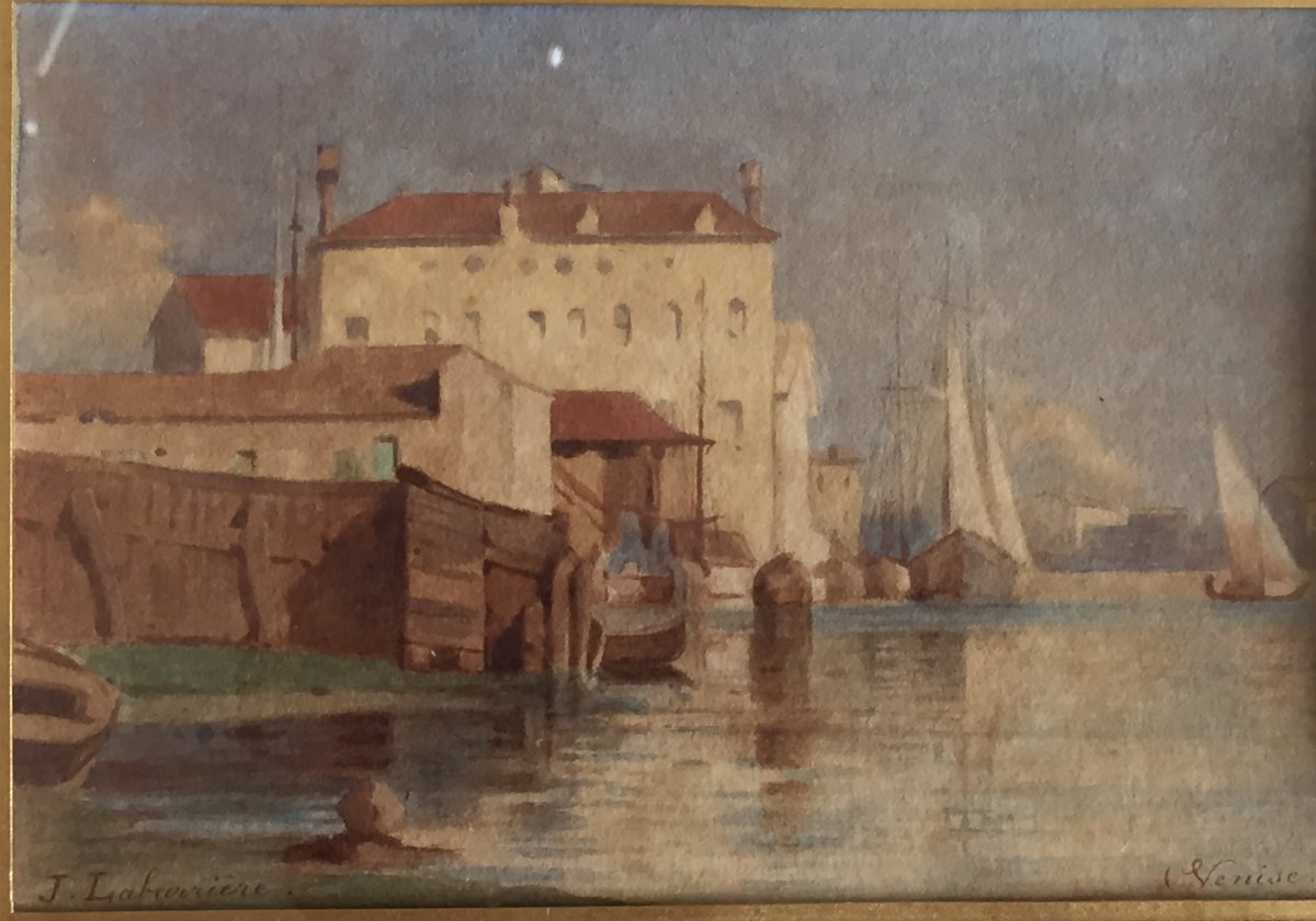 Aquarelle de Venise, Vue de l'Arsenal