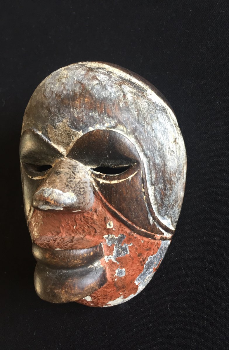 Very Small African Mask From Nigeria-photo-3