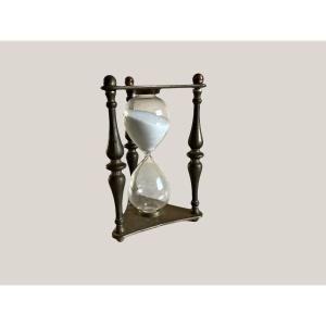 A 20th Century Bronze Hourglass