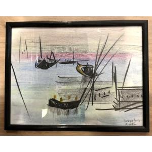 Le bassin D’Arcachon , part Denyse LOUIS