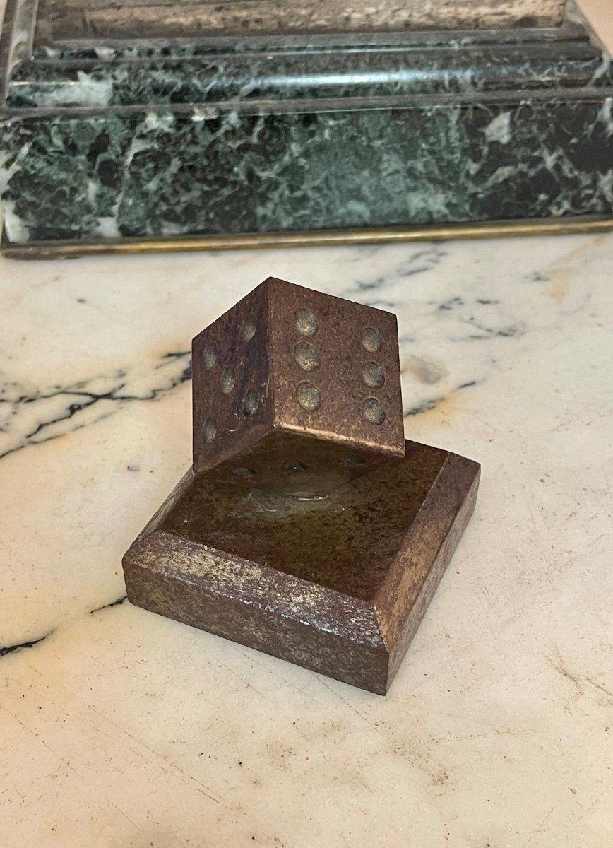 Dé En Bronze, XXe Siècle -photo-3