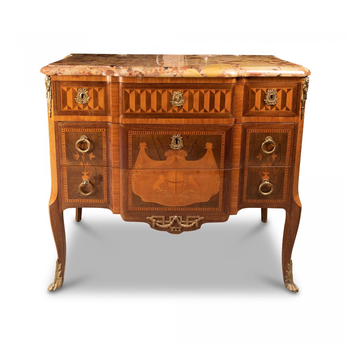 Commode De Style Louis XVI, XIXe Siècle 