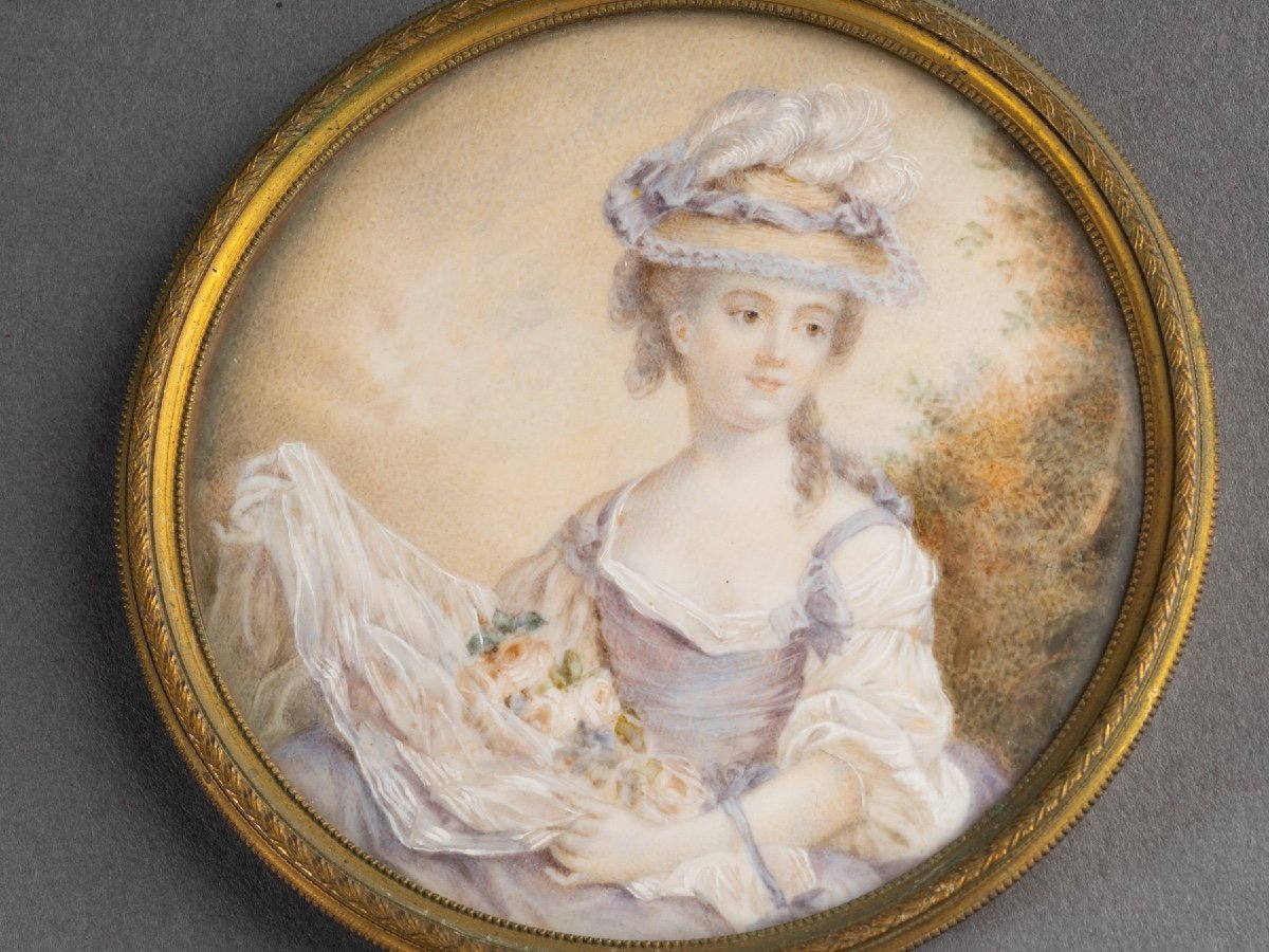 Miniature Romantique, XIXe Siècle -photo-4