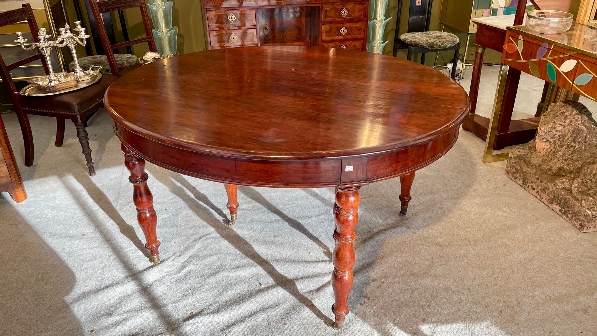 Mahogany Dining Table, 19th Century
