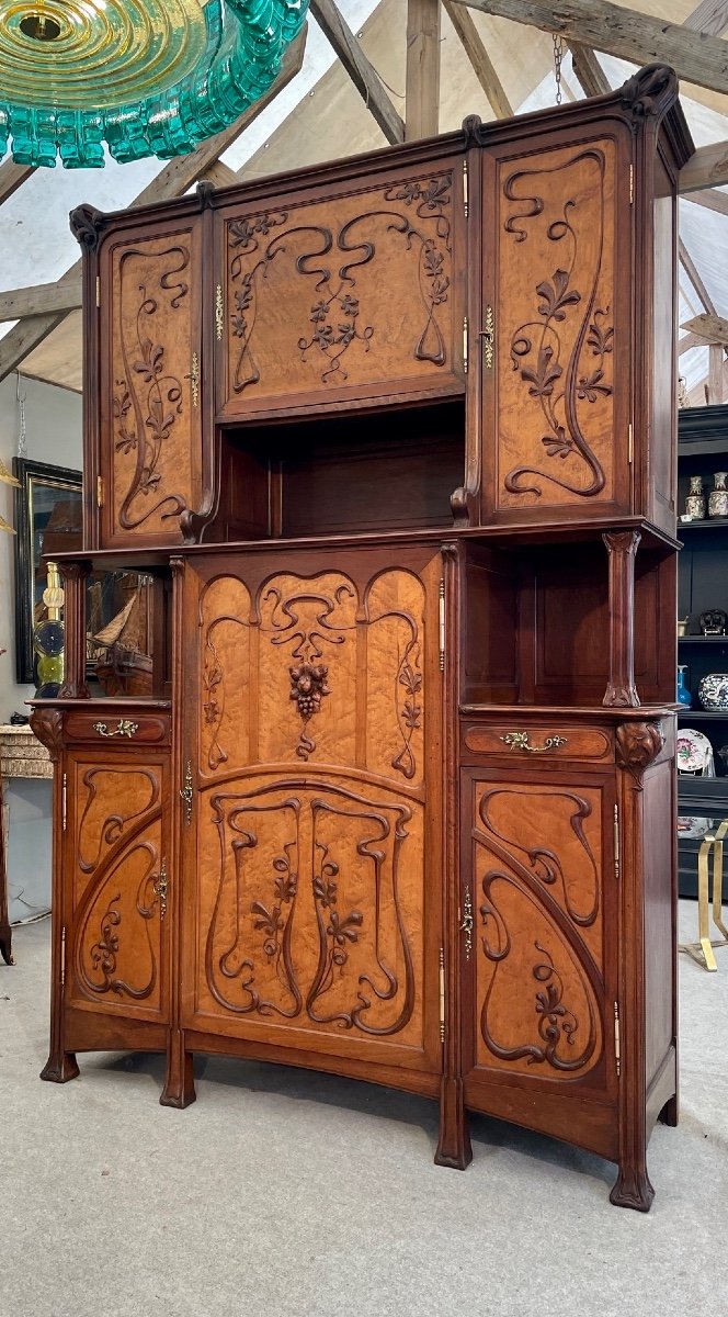 Buffet / Sideboard Attributable To Majorelle, Art Nouveau-photo-4