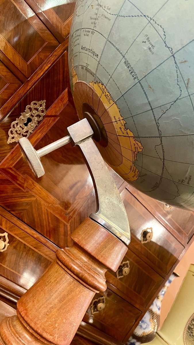 Large Girard Barrère Thomas Globe, Between 1935 And 1939-photo-5