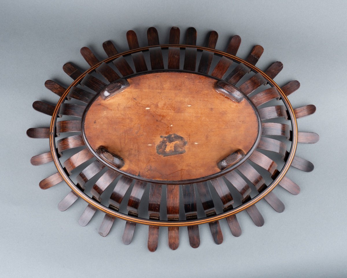 Charles X Basket, 19th Century-photo-3