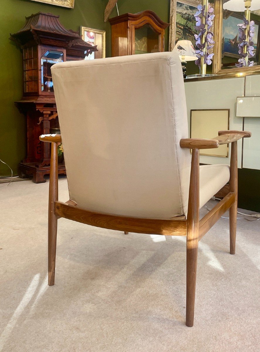 Fauteuil Spartan, Par Finn Juhl (1912 - 1989) Pour France & Daverkosen, Années 1960-photo-2