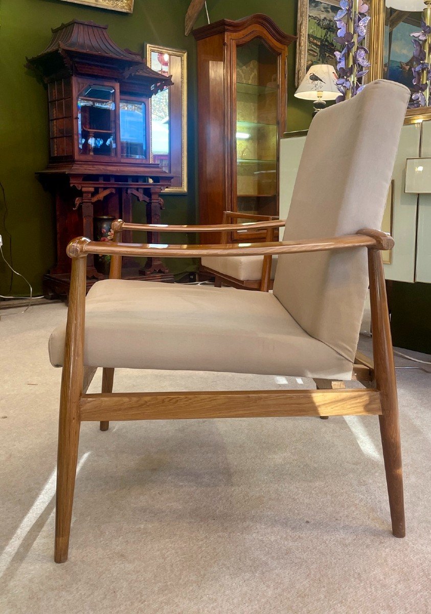 Fauteuil Spartan, Par Finn Juhl (1912 - 1989) Pour France & Daverkosen, Années 1960-photo-5