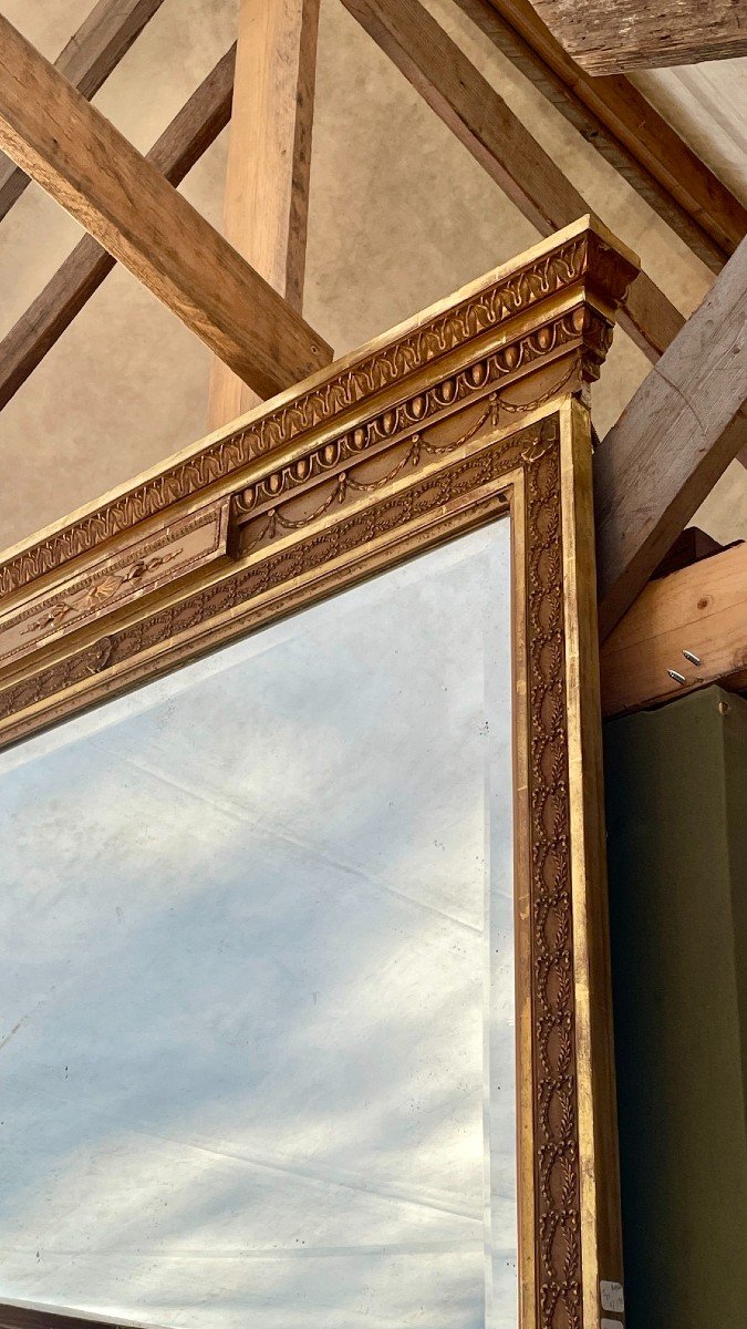 Miroir Néoclassique, XIX Siècle -photo-3