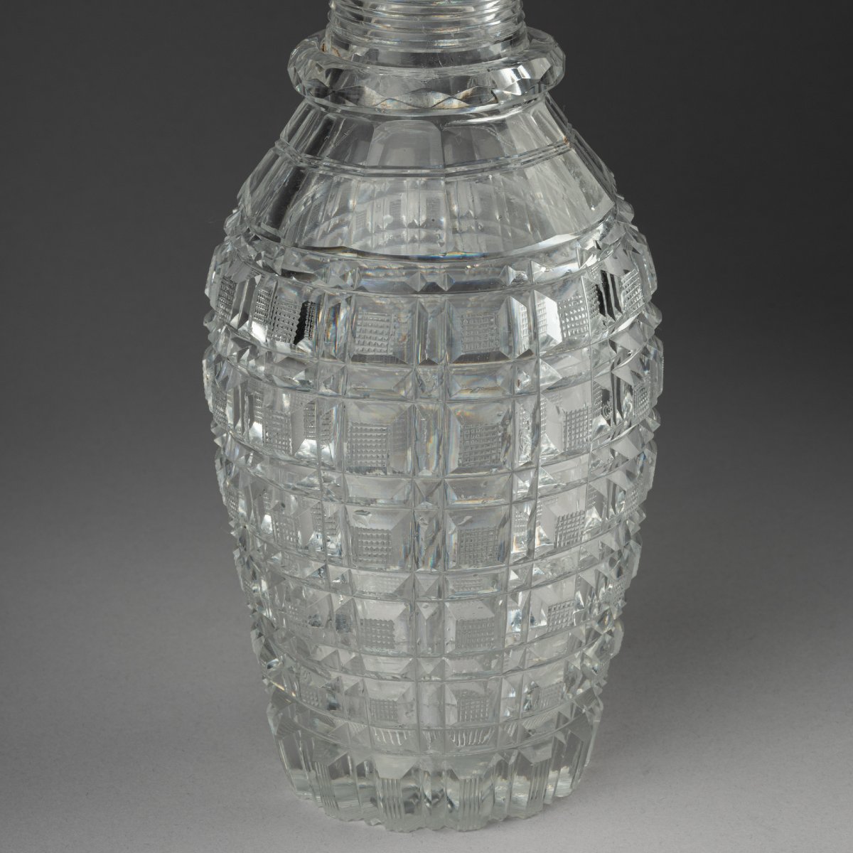 Saint-louis Crystal Decanter, 19th Century-photo-2