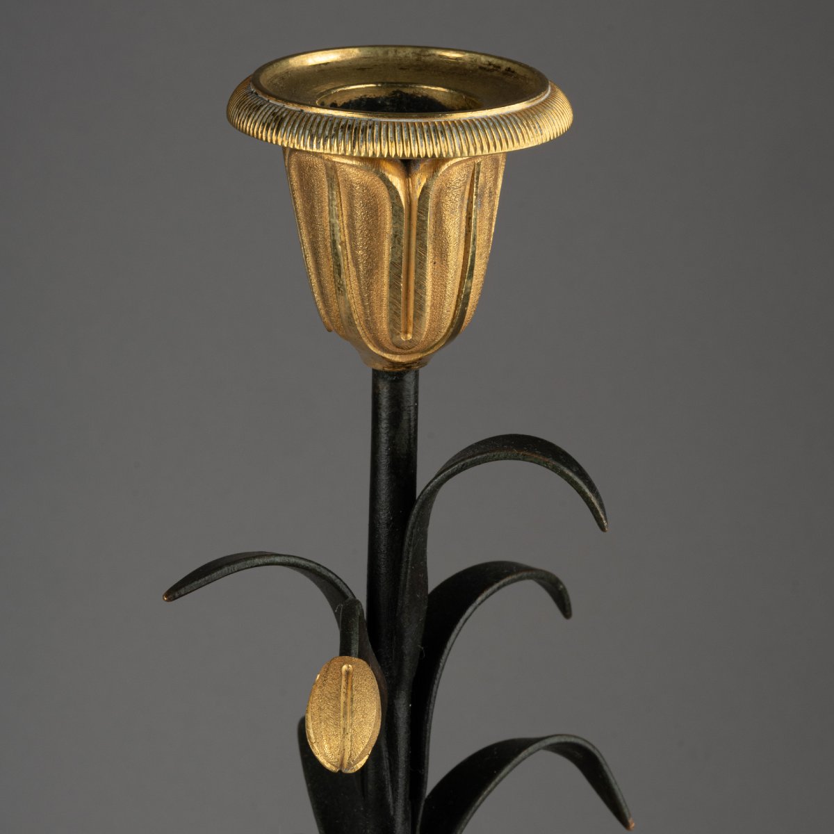 Pair Of "return From Egypt" Candlesticks, First Empire Period-photo-3