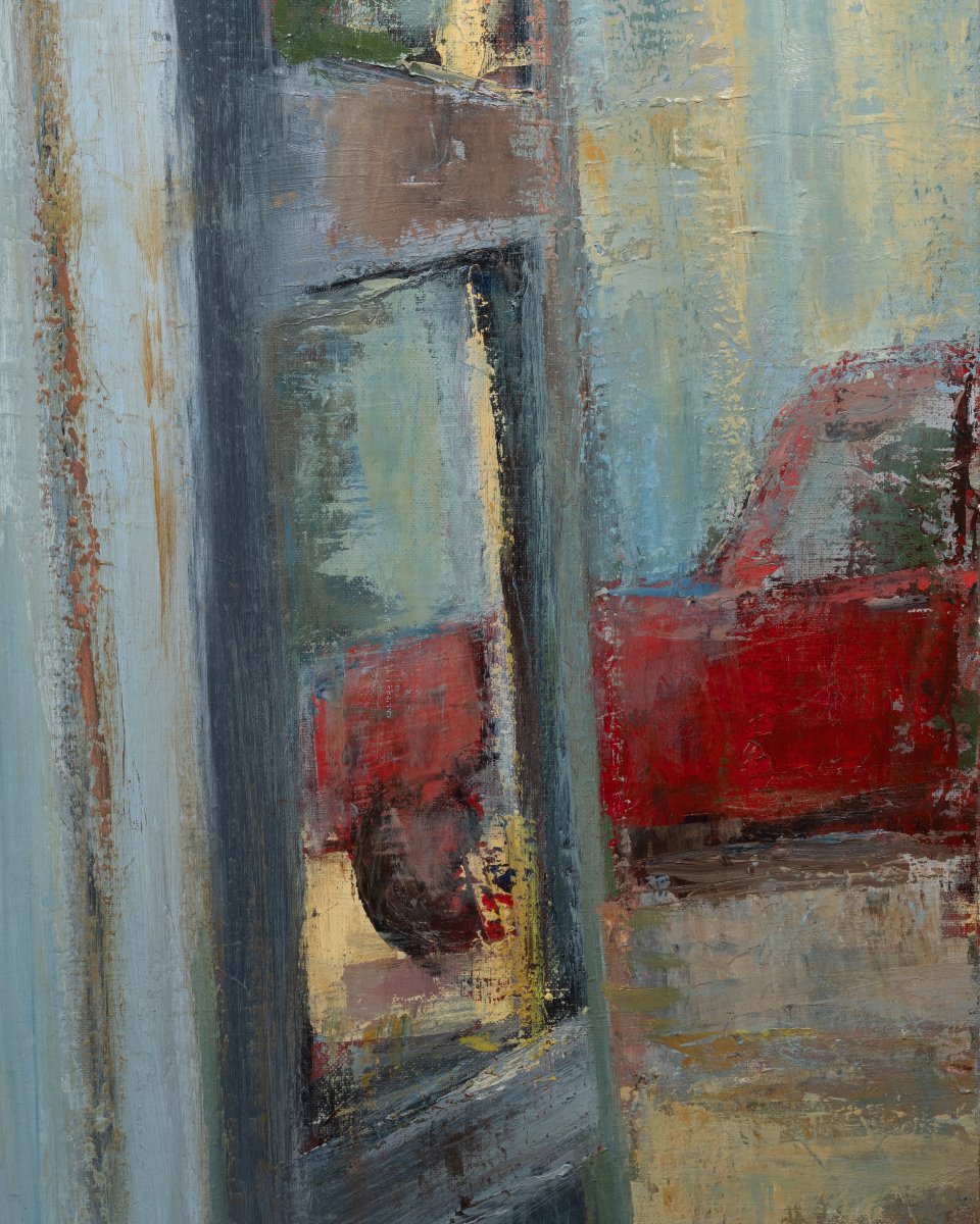 Huile sur toile signée Mauguy, XXIe siècle-photo-2