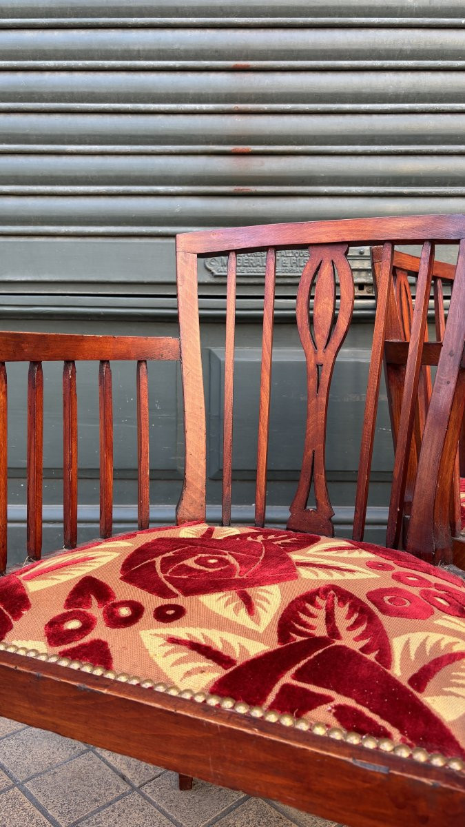 Pair Of Art Deco Armchairs, 1930s-photo-3
