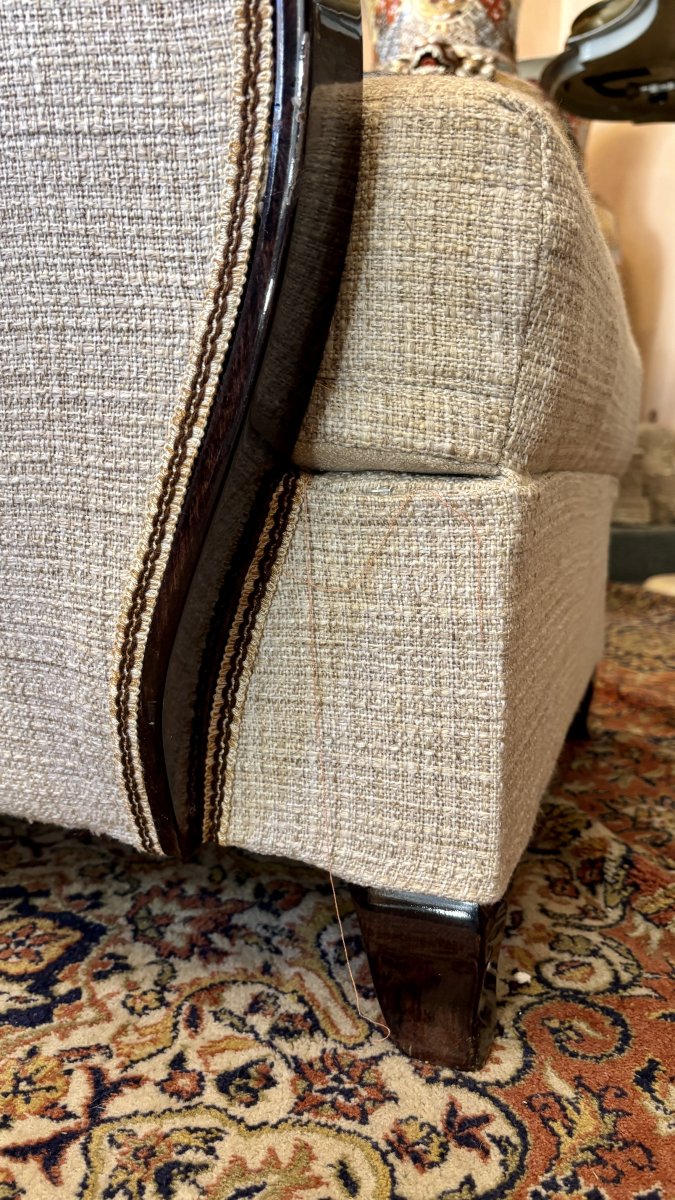 Paire de fauteuils Art Déco, XXe siècle -photo-1