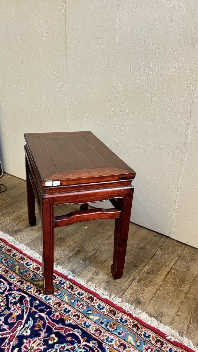 Small Indochinese Side Table, Late 19th/ Early 20th Century-photo-2