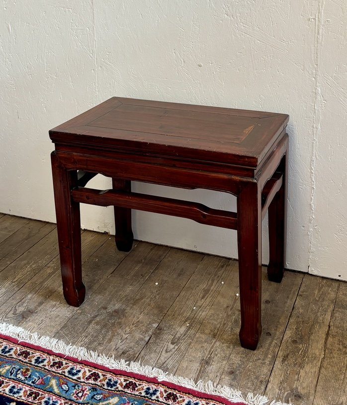 Small Indochinese Side Table, Late 19th/ Early 20th Century-photo-2