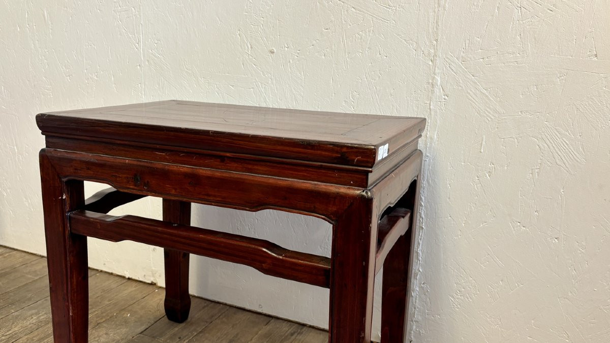 Small Indochinese Side Table, Late 19th/ Early 20th Century-photo-6