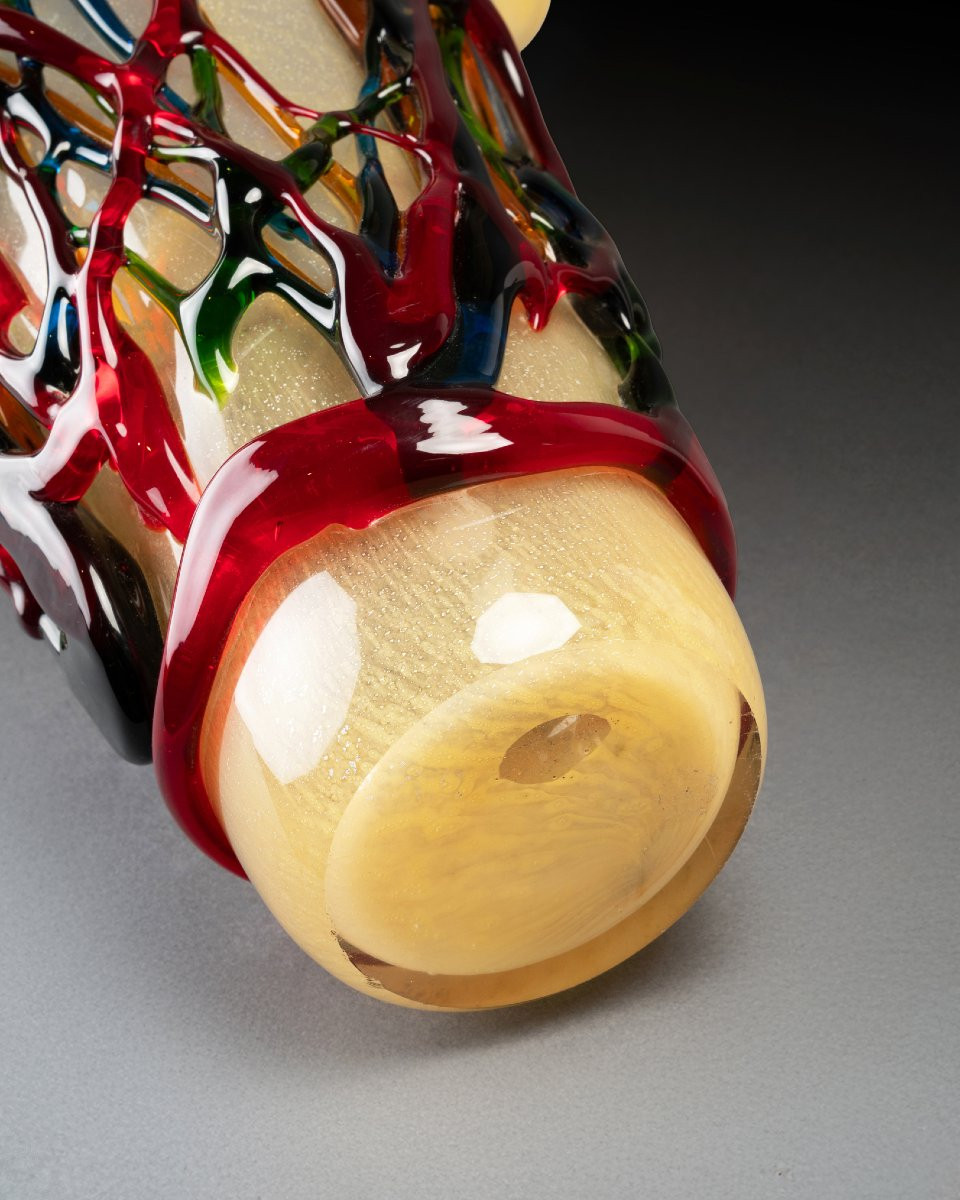 Grand vase en verre Murano, XXIe siècle-photo-1