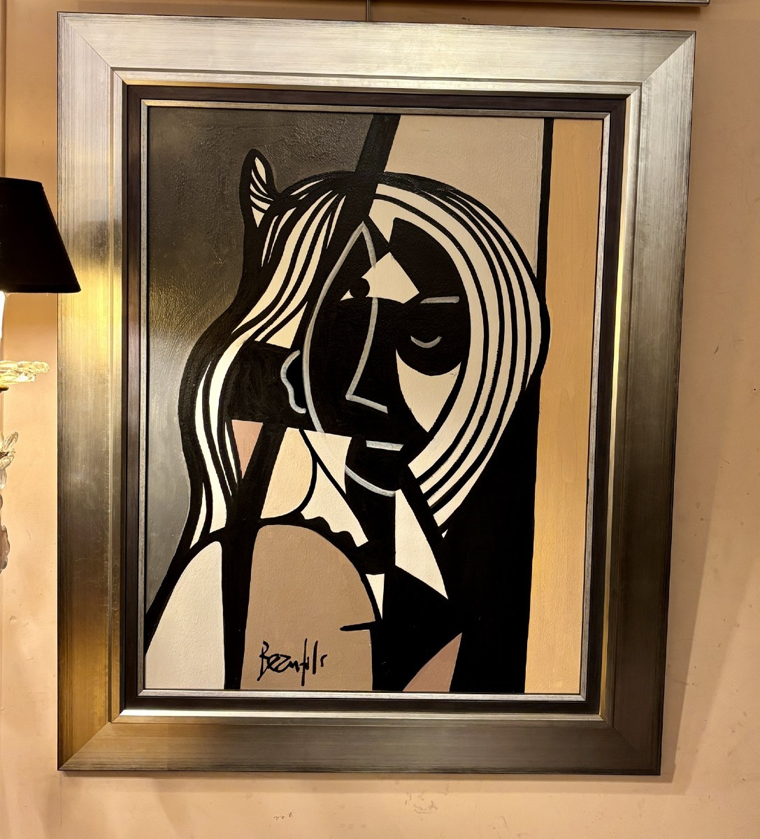 Portrait Of A Young Woman By Jean-luc Beaufils (born In 1953)