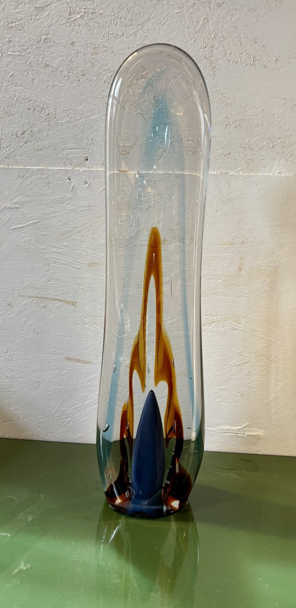 Large Murano Glass Sculpture, 20th Century-photo-2