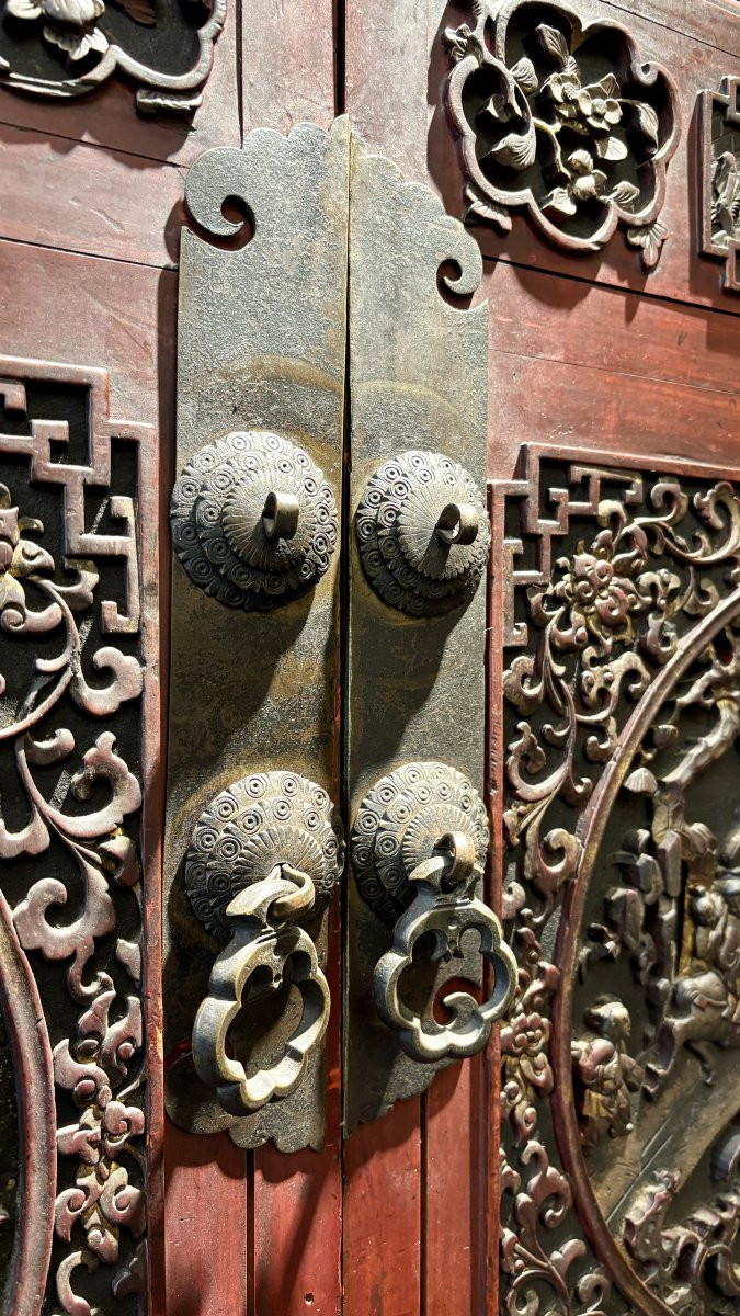 Armoire indochinoise, fin XIXe - début XXe siècle-photo-1