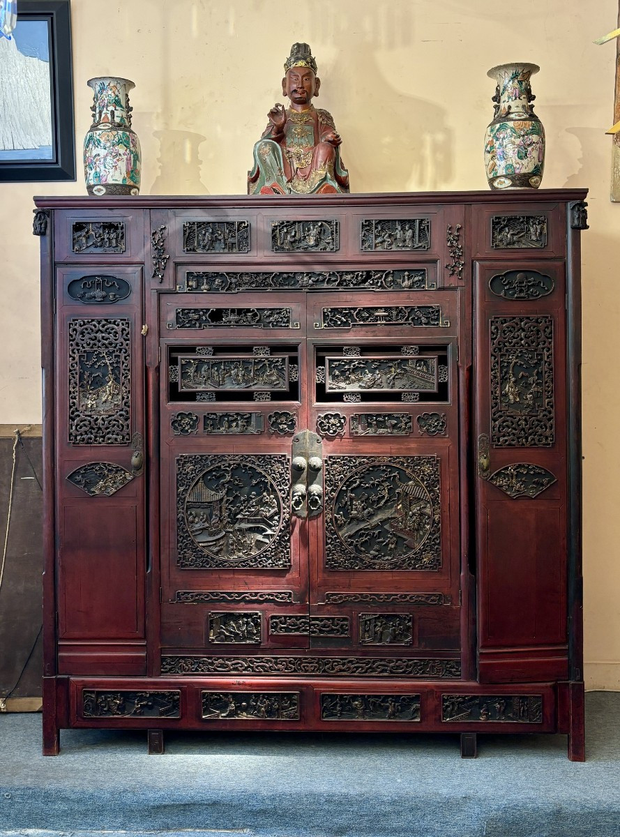 Armoire indochinoise, fin XIXe - début XXe siècle
