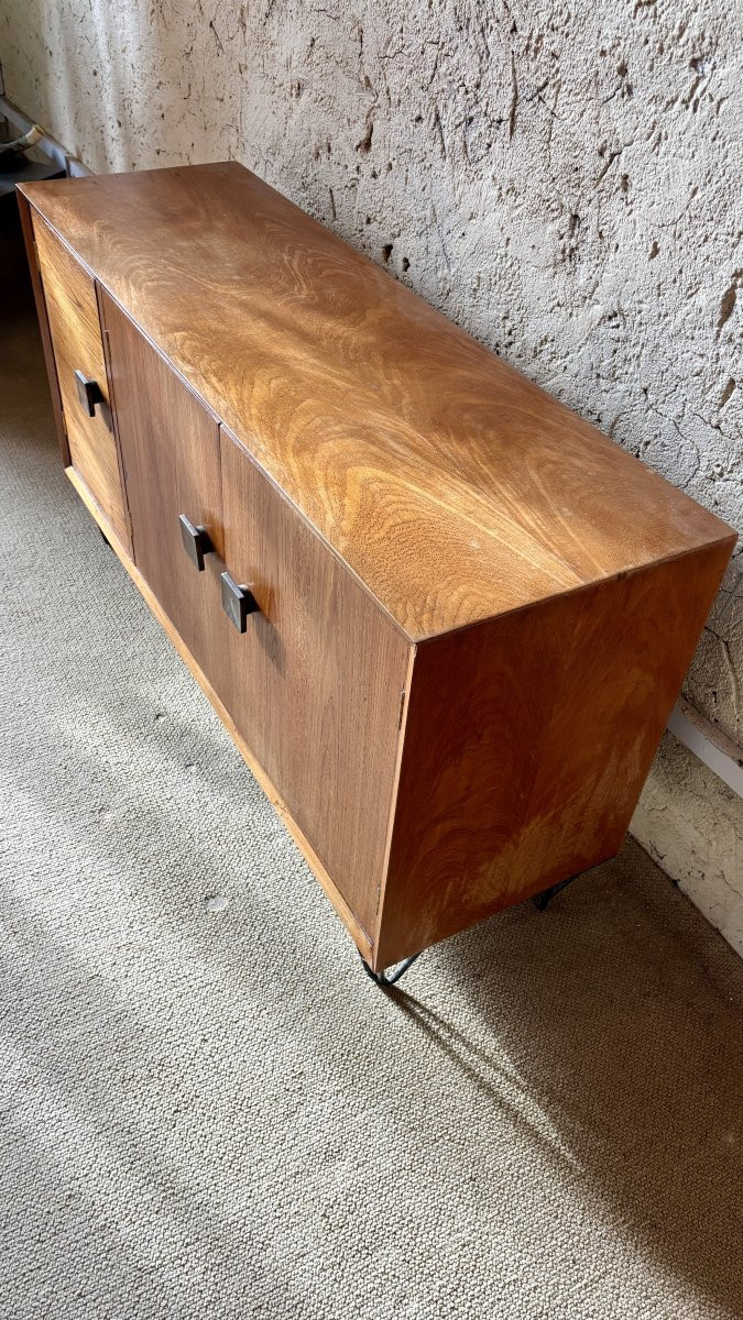 Small Scandinavian-style Sideboard, Circa 1950-photo-1