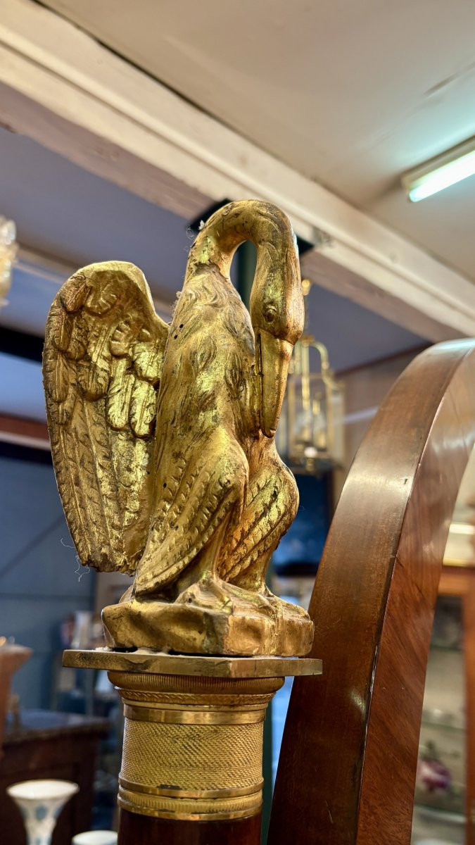 Psyché d’époque Empire, XIXe siècle-photo-3