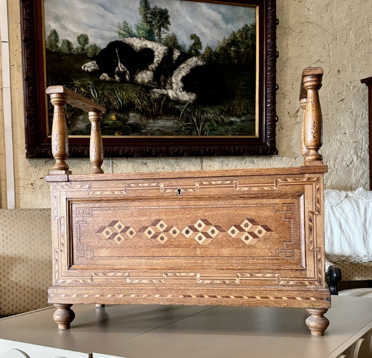 Banc coffre, années 1930-photo-2