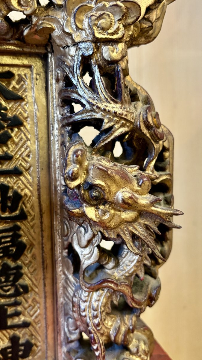 Small Chinese Private Devotional Altar, 19th Century-photo-2