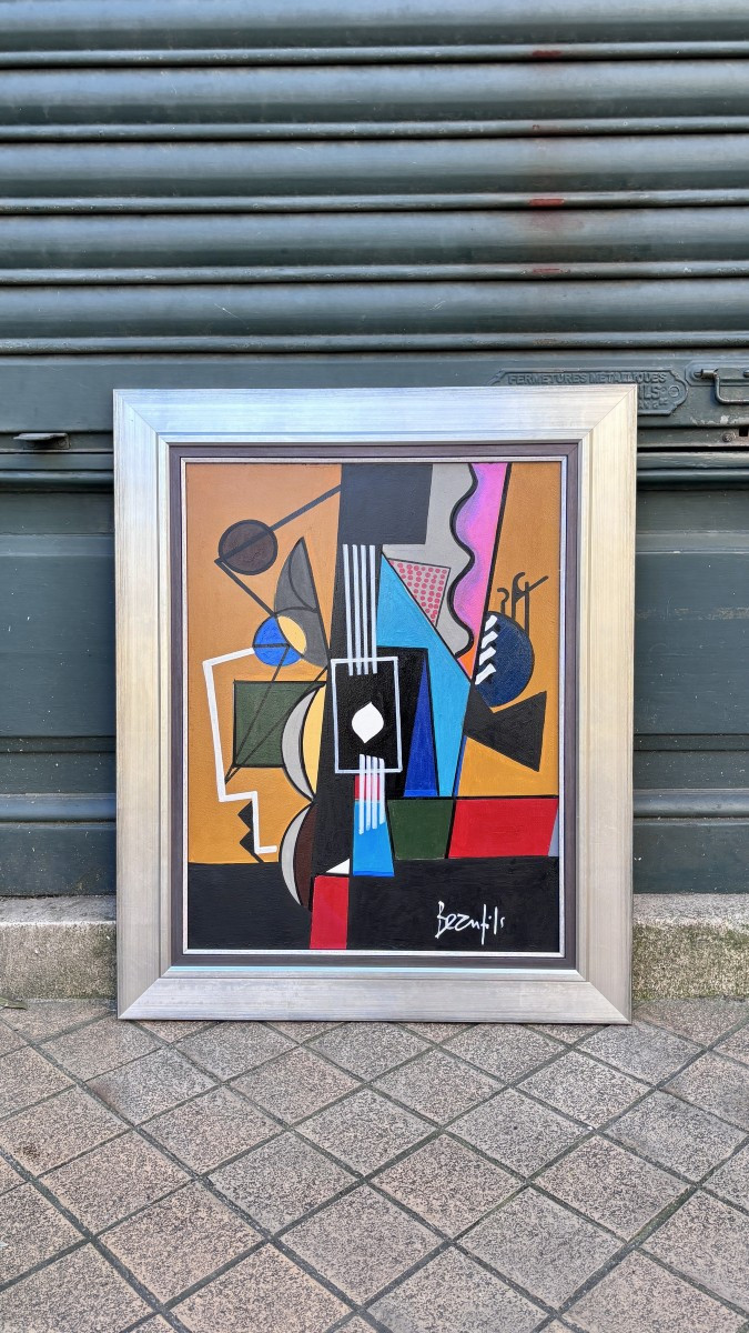 Jean-Luc BEAUFILS (né en 1953), Composition à la guitare, technique mixte