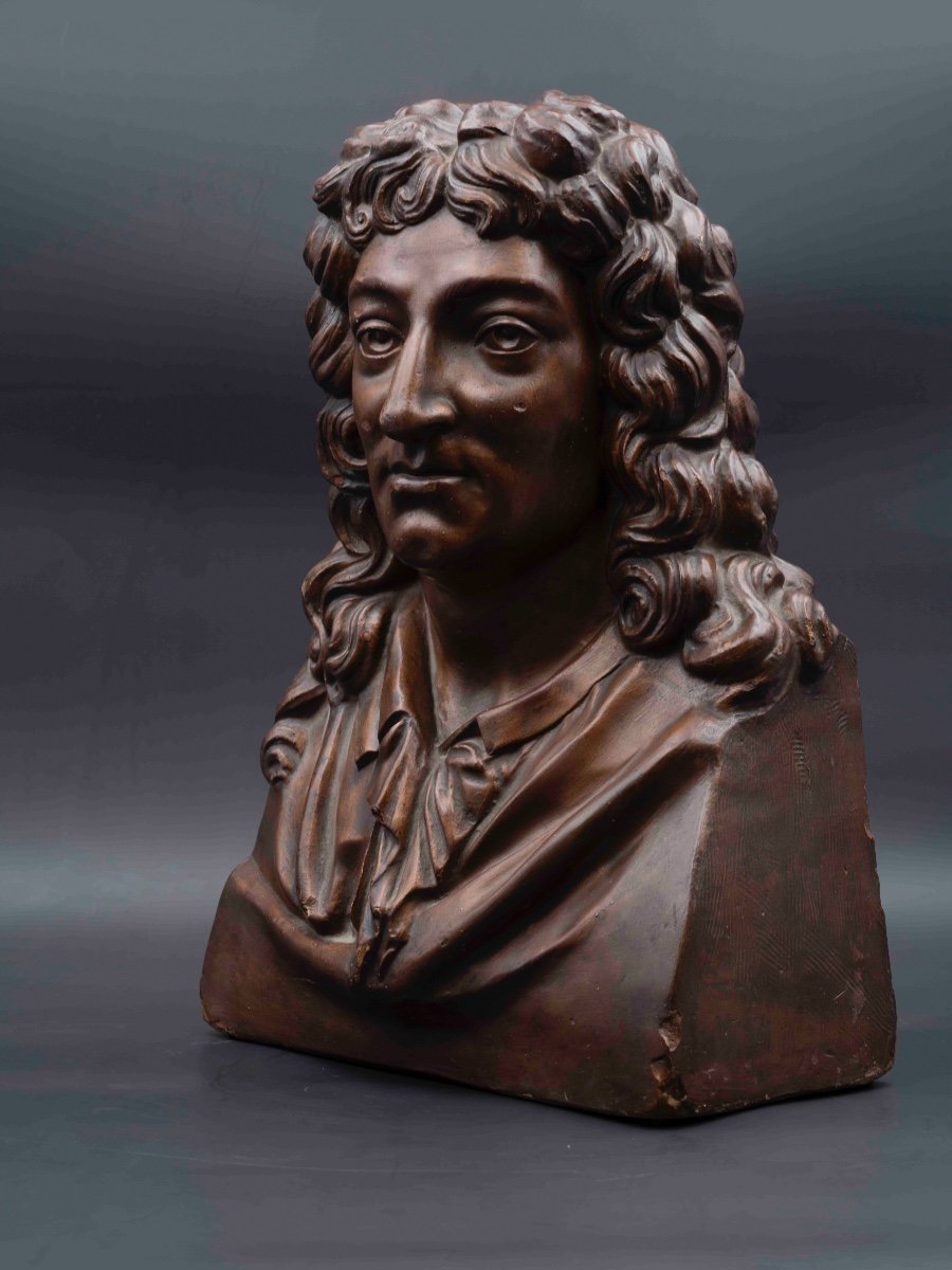 Buste de Molière, XIXe siècle