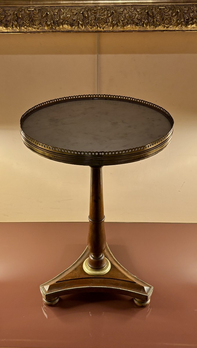 Petit guéridon style Empire, fin XIXe siècle